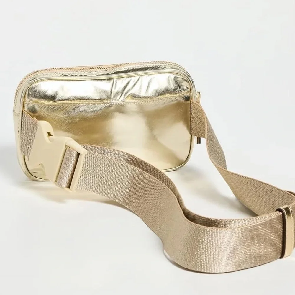 Tory Burch Virginia metallic belt bag